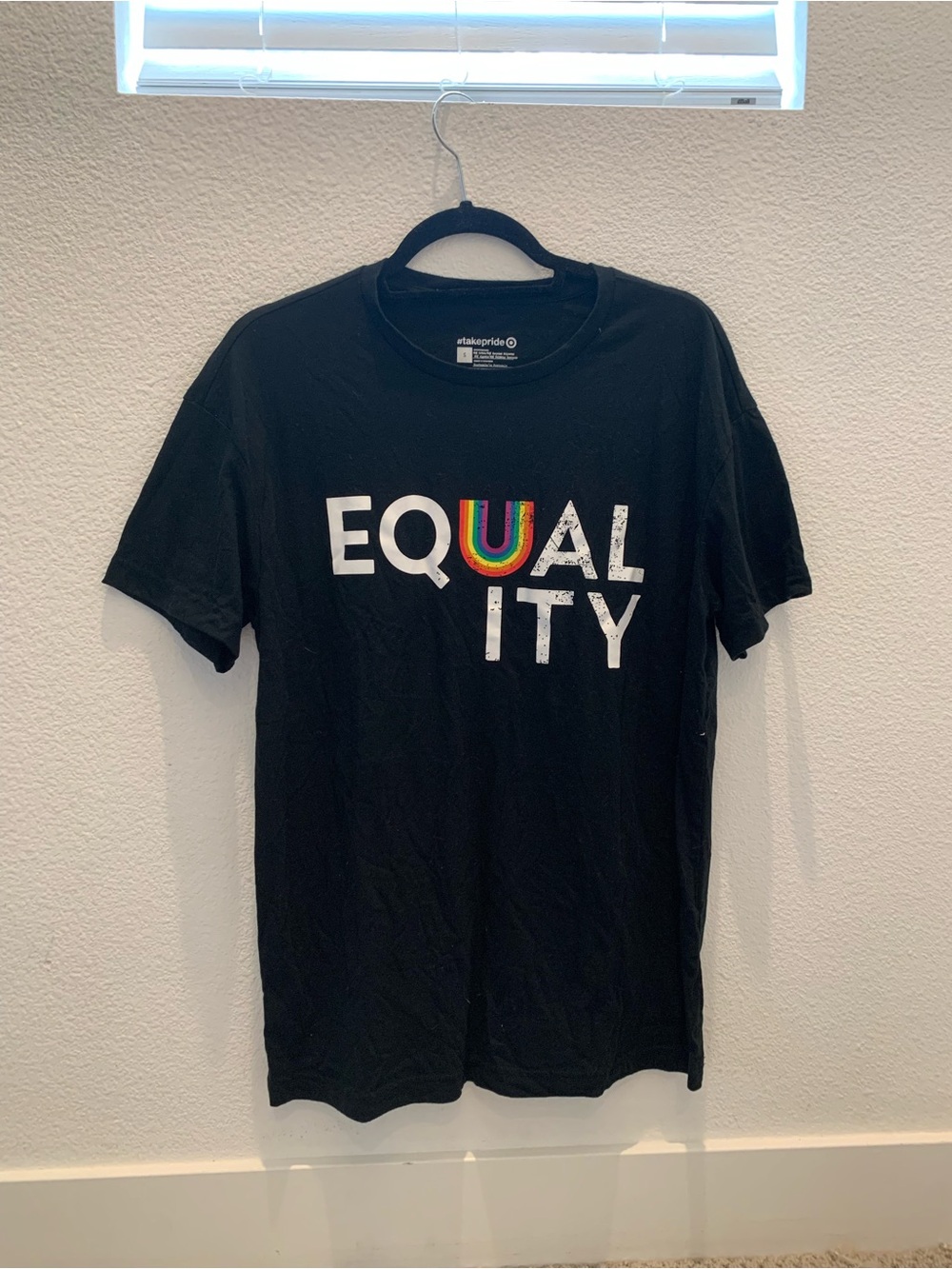Pride Equality t shirt size small